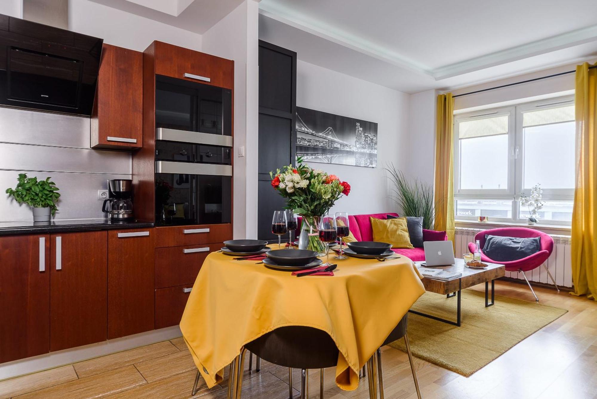Lumina Apart With Balcony Platinum Tower Varsóvia Exterior foto